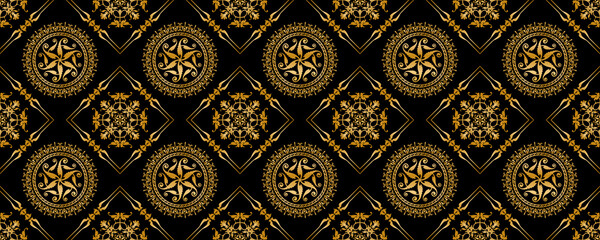 old antique pattern.Grunge oriental card and cover.	