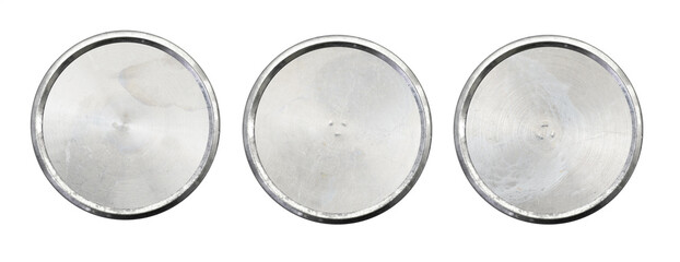 empty sign set on white background	