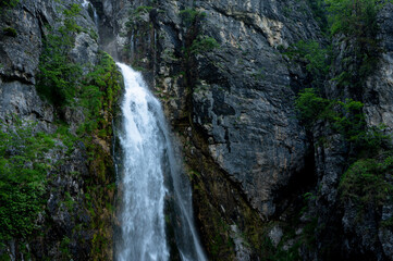 Fototapeta na wymiar Theth Waterfall, Albania