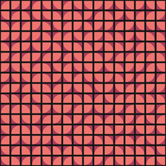 Abstract Geometric Pattern generative computational art illustration