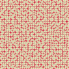Abstract Geometric Pattern generative computational art illustration