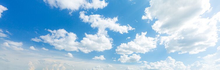 Naklejka na ściany i meble clouds and sky,Blue sky with cloud,summer sky,nature background