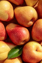 Fresh juicy pears.
