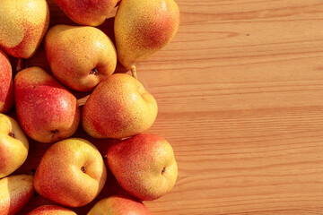 Fresh juicy pears.