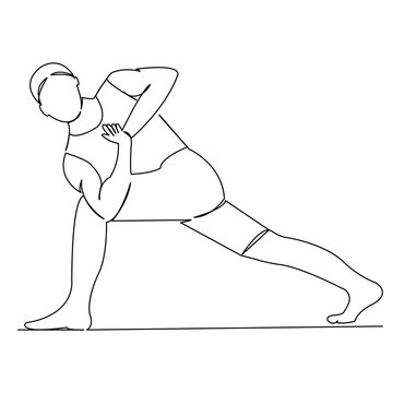 recommend clip art: yoga gymnastics man