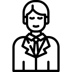 doctor line icon
