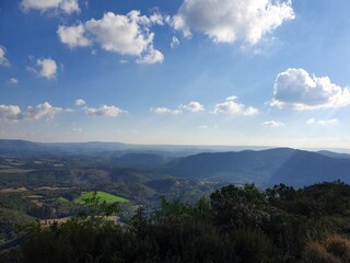 Vista do Morro do Cal em Campo Largo - PR