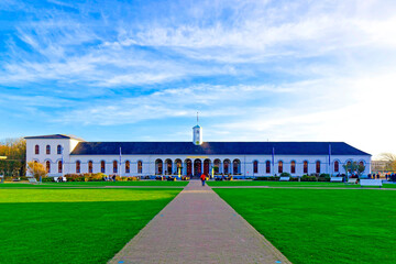Naklejka premium Conversationshaus, Norderney, Ostfriesischen Inseln in der Nordsee, Niedersachsen, Deutschland