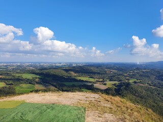 Vista do Morro do Cal em Campo Largo - PR