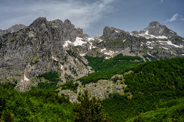 Naklejka premium Theth National Park, Albania.