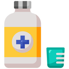pills flat icon