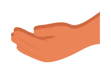 receiving hands icon