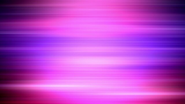 Horizontal parallel colorful pink purple blue lines moving, hypnotic pattern of geometric striped background. 4K abstract spectrum seamless looping modern motion striped lines for frame background.
