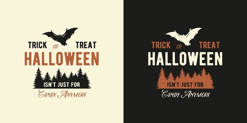 Night spooky vampire for happy halloween. Halloween flying bat for t-shirt halloween print. Dracula for design dark halloween party