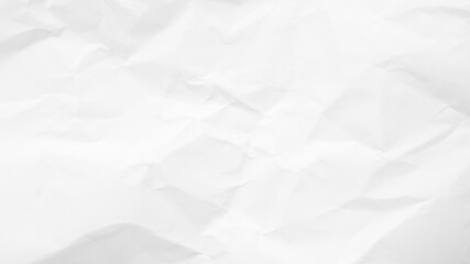 White Paper Texture background. Crumpled white paper abstract shape background with space paper recycle for text