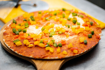 Food Photography of preparation of good, tasty food.