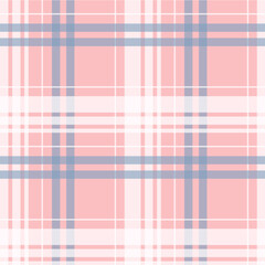 Color seamless textile pattern - delicate geometric linear design. Red striped repeatable background