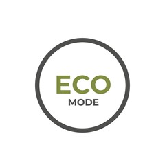 eco mode icon. eco friendly, environment and ecology symbol
