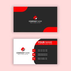 Modern Creative and Clean Business Card Vector Template