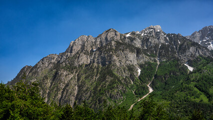 Fototapeta premium Valbona Valley National Park. Albania. 