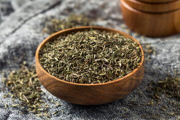 Dry Organic Thyme Spice