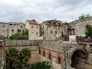 Obraz premium view over zadar in summer