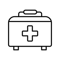 Firstaid Linear Vector Icon Design