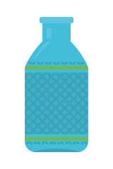 decorative blue vase