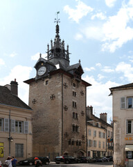 Beaune, France. Clock Tower, XII - XIV centuries
