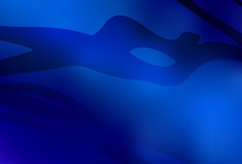 Light BLUE vector blurred template.