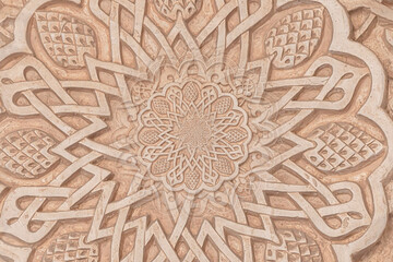 Arab background remanding to Islam culture. Design created using droste effect on a 13th century...