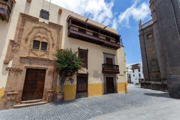 Fototapeta na wymiar Casa de Colon in Las Palmas, Gran Canaria