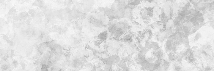 White watercolor background texture in abstract pattern, white marbled old vintage grunge texture in distressed pattern on white painted frosty paper illustration