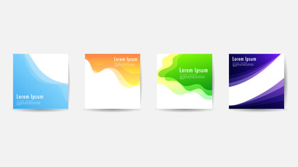 Vector illustration of bright color with modern graphic elements abstract pattern background with line gradient texture for minimal, illustration Vector EPS 10