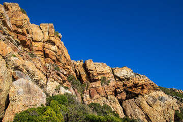 The Robberg Nature Reserve is on the Garden Route just outside Plettenburg Bay in South Africa