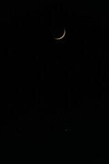 New Moon with Venus and Mars in the evening