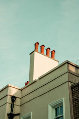 chimney on a roof