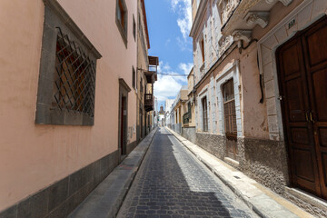 Fototapeta na wymiar Streets of Las Palmas, Gran Canaria