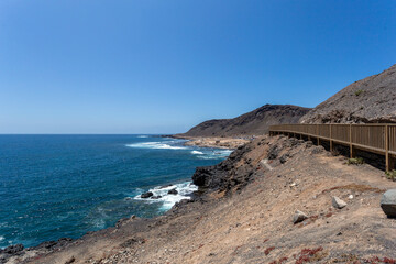 Playa del Confital beach in Las Palmas