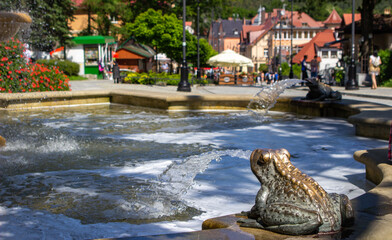 Świeradów Zdrój fontanna  © Katarzyna