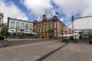 Streets of Arucas in Gran Canaria
