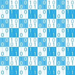 Chessboard and numbers pattern background. Seamless pattern. Abstract background. Vector pattern background.