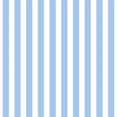 Afwasbaar behang Witte en blauwe gestreepte achtergrond. Naadloze achtergrond. Diagonale streep patroon vector. Witte en blauwe achtergrond. © Sudakarn