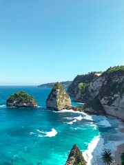 Naklejka premium island in the sea