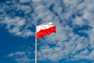 Fototapeta Polish flag obraz