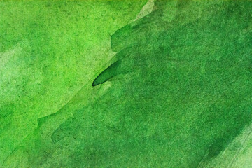 green watercolors on paper texture