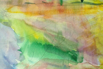 multicolor watercolor background