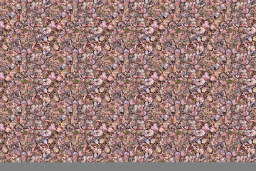 leaves plant flower pattern background