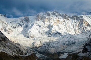 Mount Annapurna from Annapurna south base camp