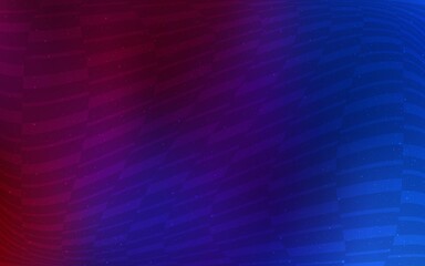 Dark Blue, Red vector background with straight lines. Shining colored illustration with sharp stripes. Pattern for ads, posters, banners.